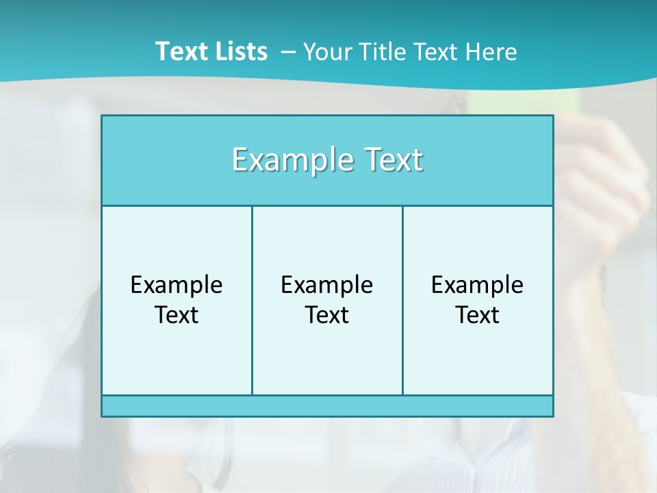 A Man And A Woman Are Looking At A Piece Of Paper PowerPoint Template