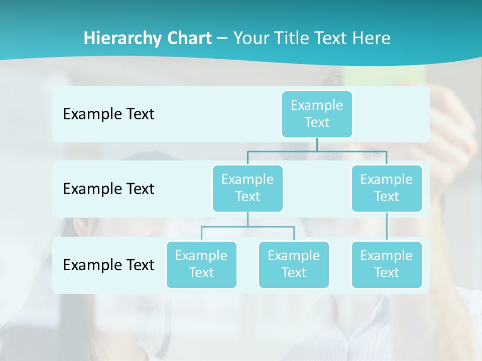 A Man And A Woman Are Looking At A Piece Of Paper PowerPoint Template