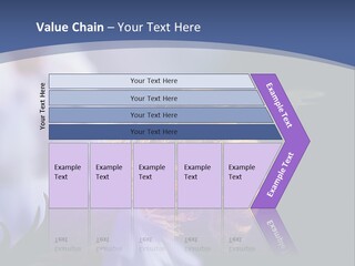 A Bee On A Flower Powerpoint Template PowerPoint Template