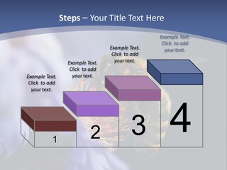 A Bee On A Flower Powerpoint Template PowerPoint Template