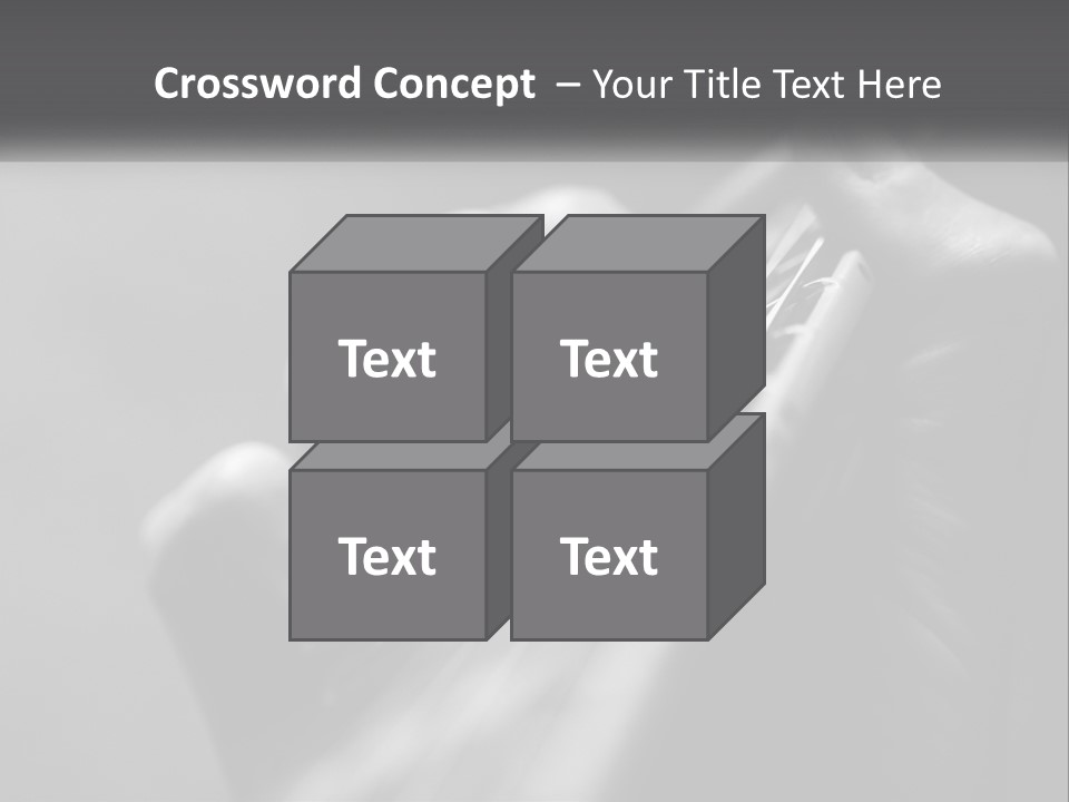 A Person Holding A Guitar String In Their Hands PowerPoint Template