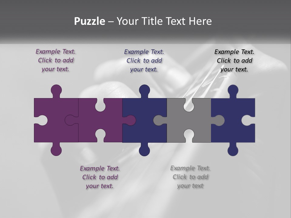 A Person Holding A Guitar String In Their Hands PowerPoint Template