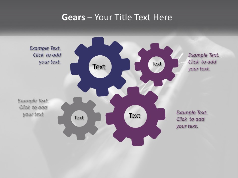 A Person Holding A Guitar String In Their Hands PowerPoint Template