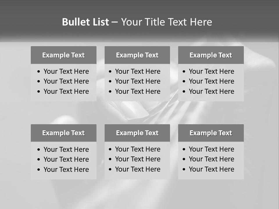 A Person Holding A Guitar String In Their Hands PowerPoint Template