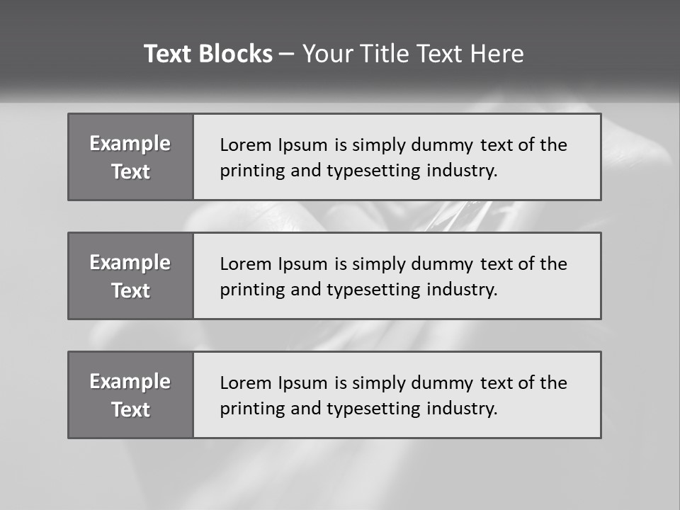 A Person Holding A Guitar String In Their Hands PowerPoint Template