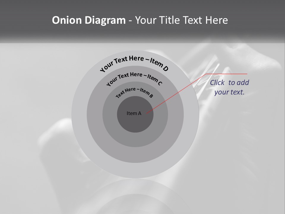 A Person Holding A Guitar String In Their Hands PowerPoint Template