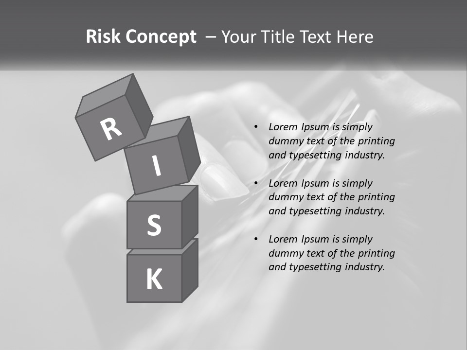 A Person Holding A Guitar String In Their Hands PowerPoint Template