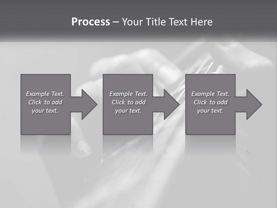 A Person Holding A Guitar String In Their Hands PowerPoint Template