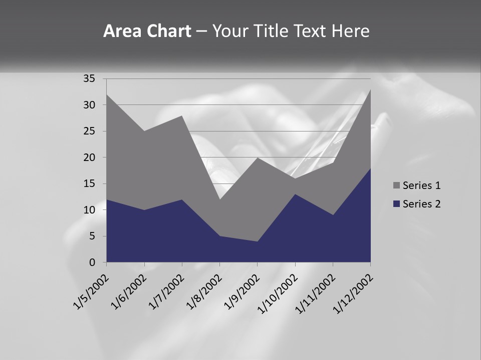 A Person Holding A Guitar String In Their Hands PowerPoint Template