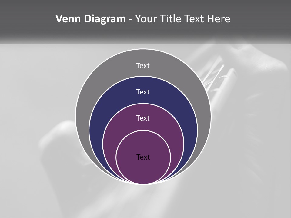 A Person Holding A Guitar String In Their Hands PowerPoint Template