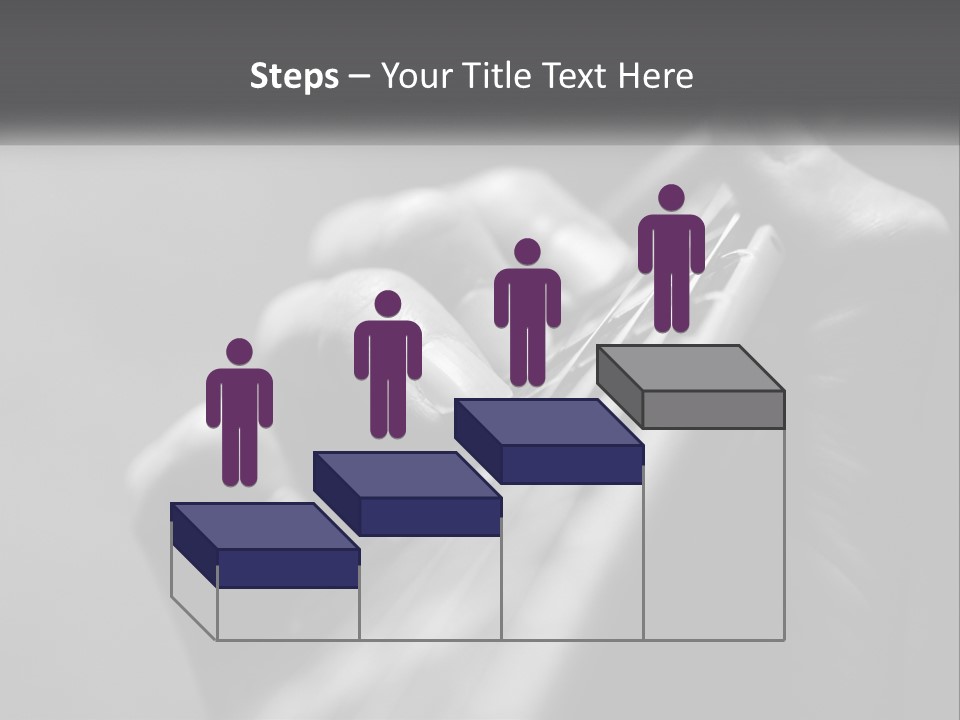 A Person Holding A Guitar String In Their Hands PowerPoint Template