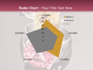 A Ring With A Yellow And Pink Stone On It PowerPoint Template