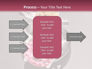 A Ring With A Yellow And Pink Stone On It PowerPoint Template