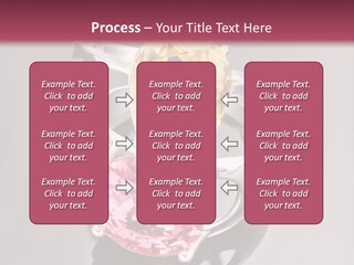 A Ring With A Yellow And Pink Stone On It PowerPoint Template