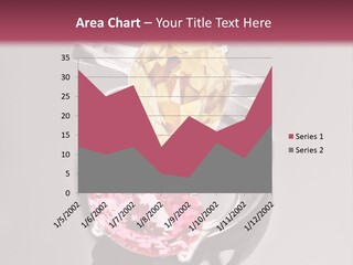 A Ring With A Yellow And Pink Stone On It PowerPoint Template