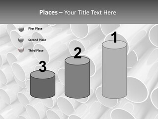 A Large Stack Of Steel Pipes Powerpoint Template PowerPoint Template