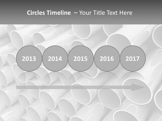 A Large Stack Of Steel Pipes Powerpoint Template PowerPoint Template