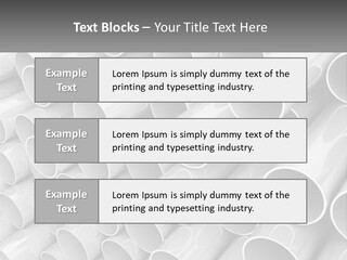 A Large Stack Of Steel Pipes Powerpoint Template PowerPoint Template