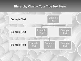 A Large Stack Of Steel Pipes Powerpoint Template PowerPoint Template