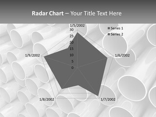 A Large Stack Of Steel Pipes Powerpoint Template PowerPoint Template