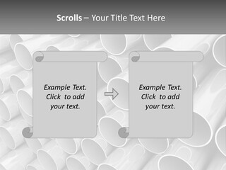 A Large Stack Of Steel Pipes Powerpoint Template PowerPoint Template