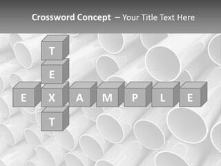 A Large Stack Of Steel Pipes Powerpoint Template PowerPoint Template