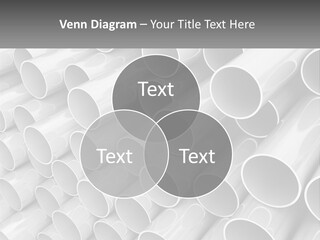 A Large Stack Of Steel Pipes Powerpoint Template PowerPoint Template