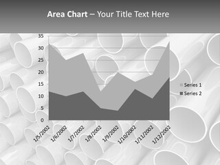 A Large Stack Of Steel Pipes Powerpoint Template PowerPoint Template