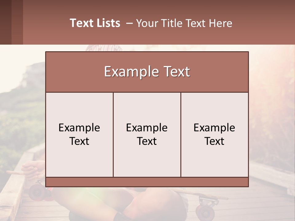 A Woman Sitting On A Bench With A Skateboard PowerPoint Template