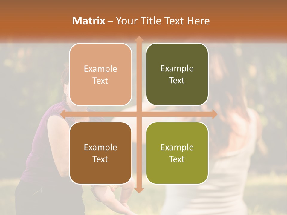 A Woman Taking A Picture Of A Woman Holding A Baby PowerPoint Template