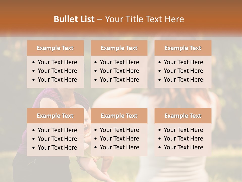 A Woman Taking A Picture Of A Woman Holding A Baby PowerPoint Template