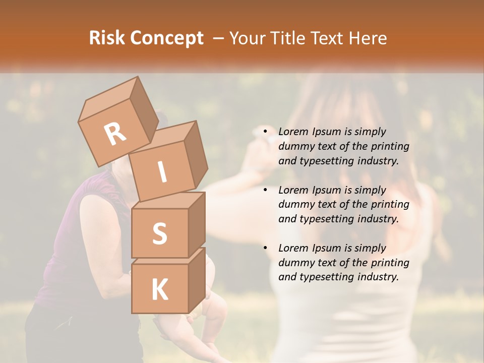 A Woman Taking A Picture Of A Woman Holding A Baby PowerPoint Template