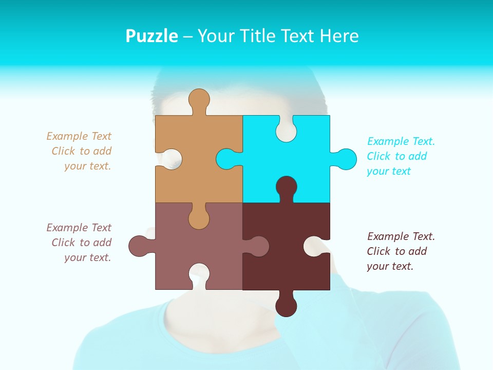 A Woman Covering Her Mouth With Her Hand PowerPoint Template