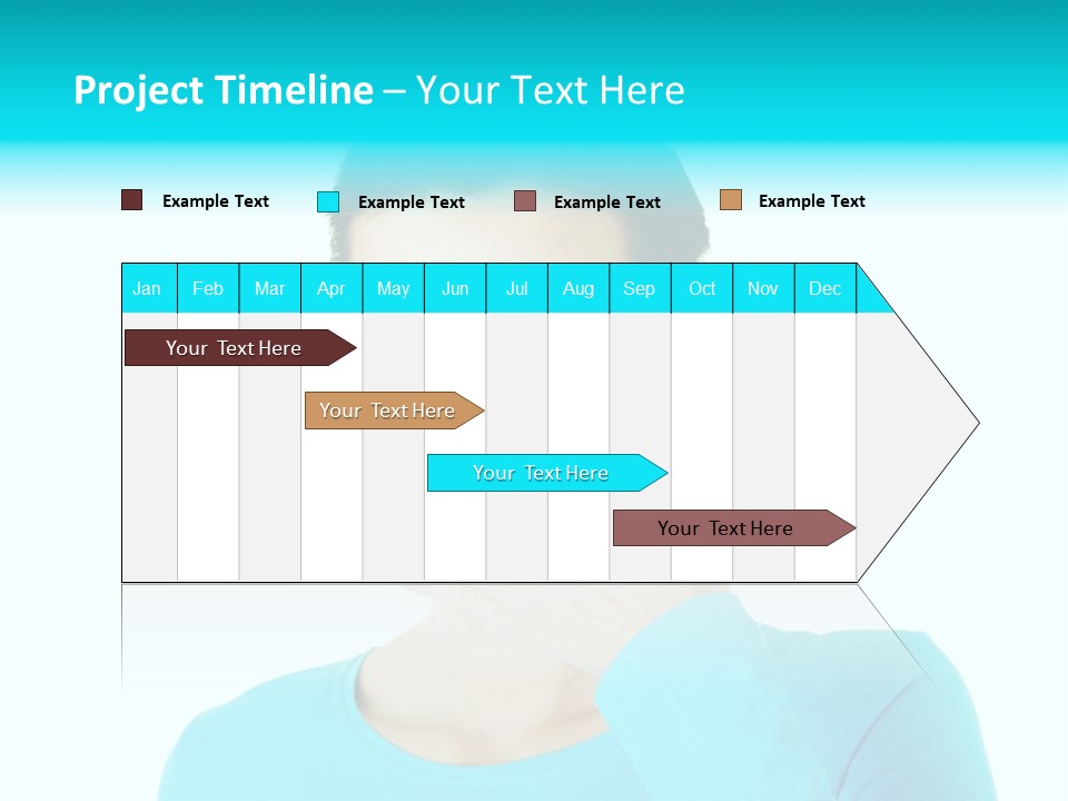 A Woman Covering Her Mouth With Her Hand PowerPoint Template