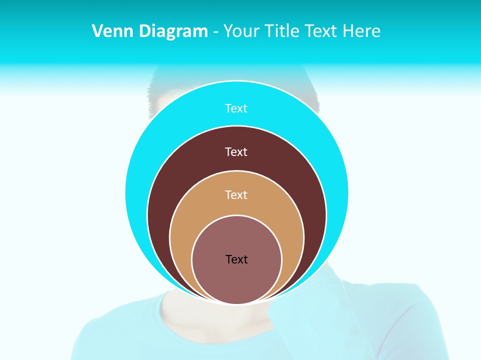 A Woman Covering Her Mouth With Her Hand PowerPoint Template