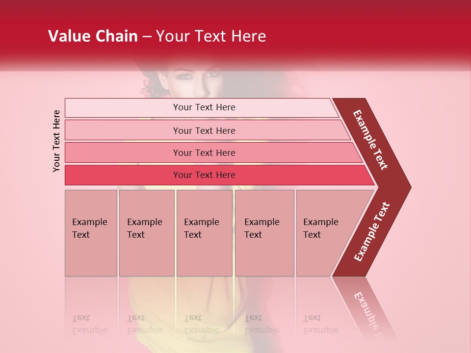 A Woman In A Yellow Dress Posing For A Picture PowerPoint Template