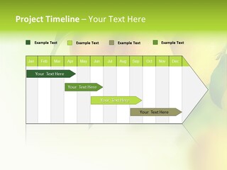 A Group Of Lemons Hanging From A Tree PowerPoint Template