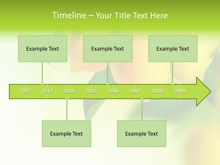 A Group Of Lemons Hanging From A Tree PowerPoint Template