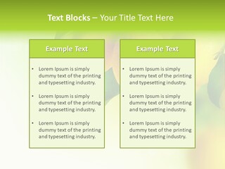 A Group Of Lemons Hanging From A Tree PowerPoint Template