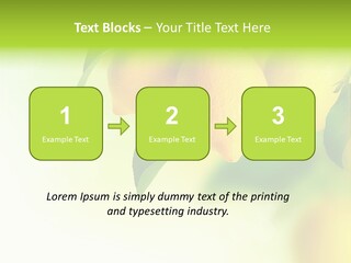 A Group Of Lemons Hanging From A Tree PowerPoint Template