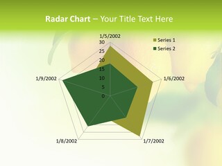 A Group Of Lemons Hanging From A Tree PowerPoint Template