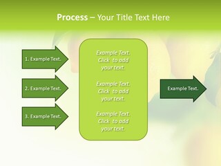 A Group Of Lemons Hanging From A Tree PowerPoint Template