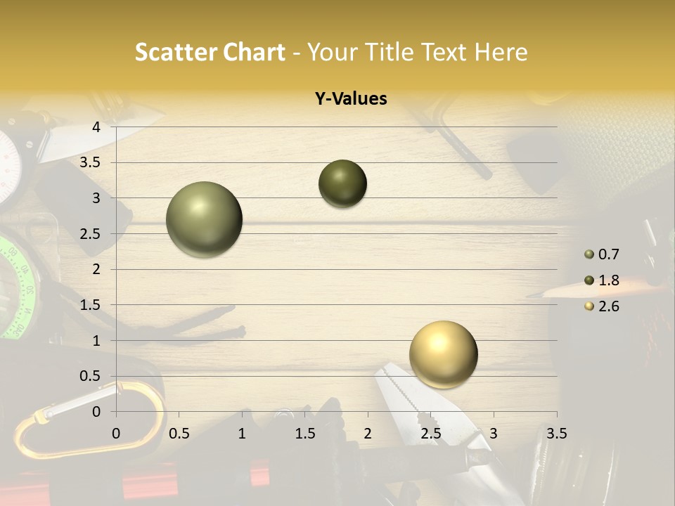 A Table Topped With Lots Of Different Types Of Items PowerPoint Template