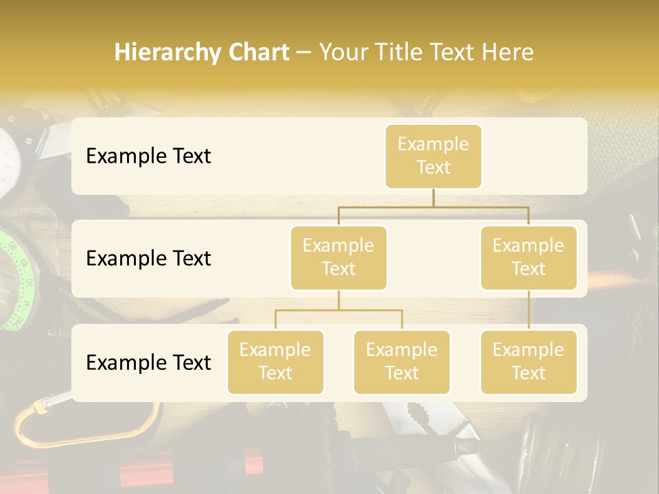 A Table Topped With Lots Of Different Types Of Items PowerPoint Template
