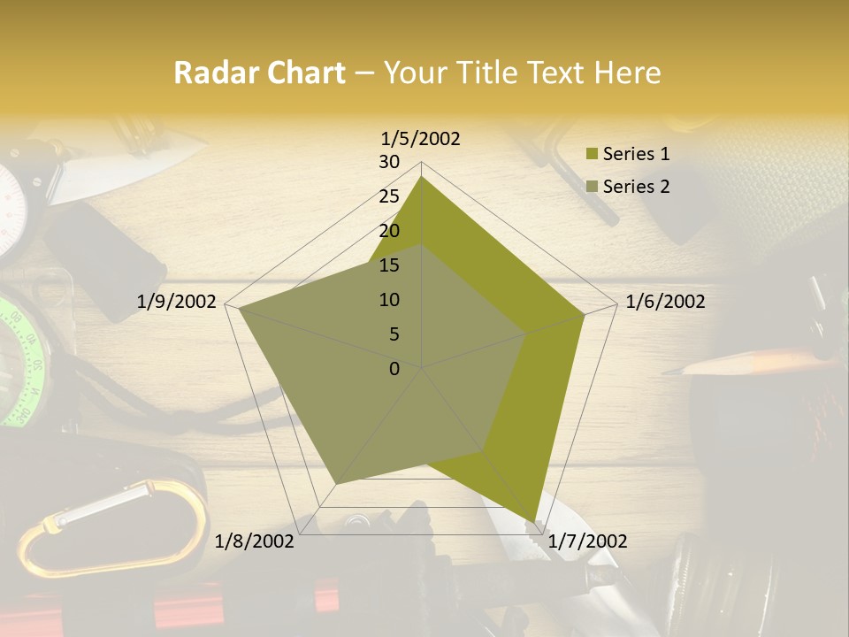 A Table Topped With Lots Of Different Types Of Items PowerPoint Template