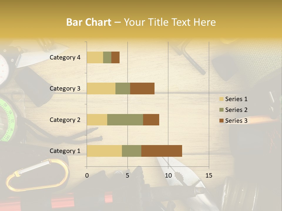 A Table Topped With Lots Of Different Types Of Items PowerPoint Template