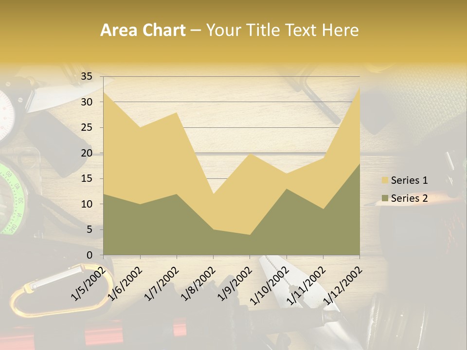 A Table Topped With Lots Of Different Types Of Items PowerPoint Template