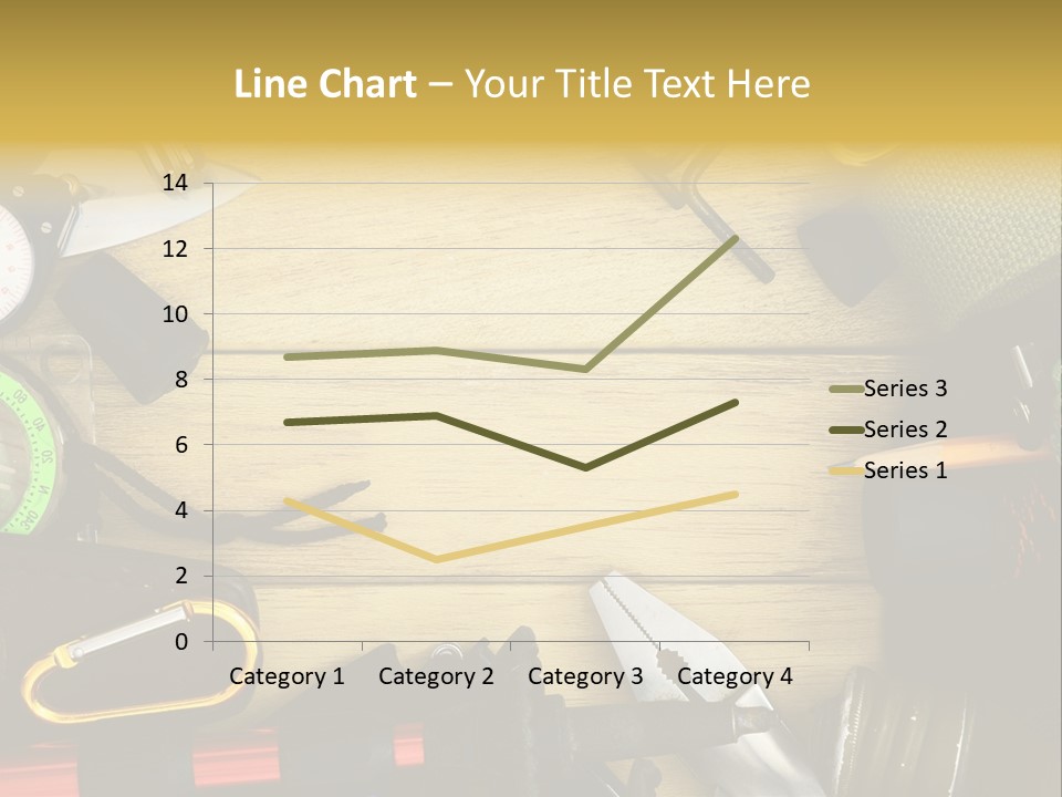 A Table Topped With Lots Of Different Types Of Items PowerPoint Template
