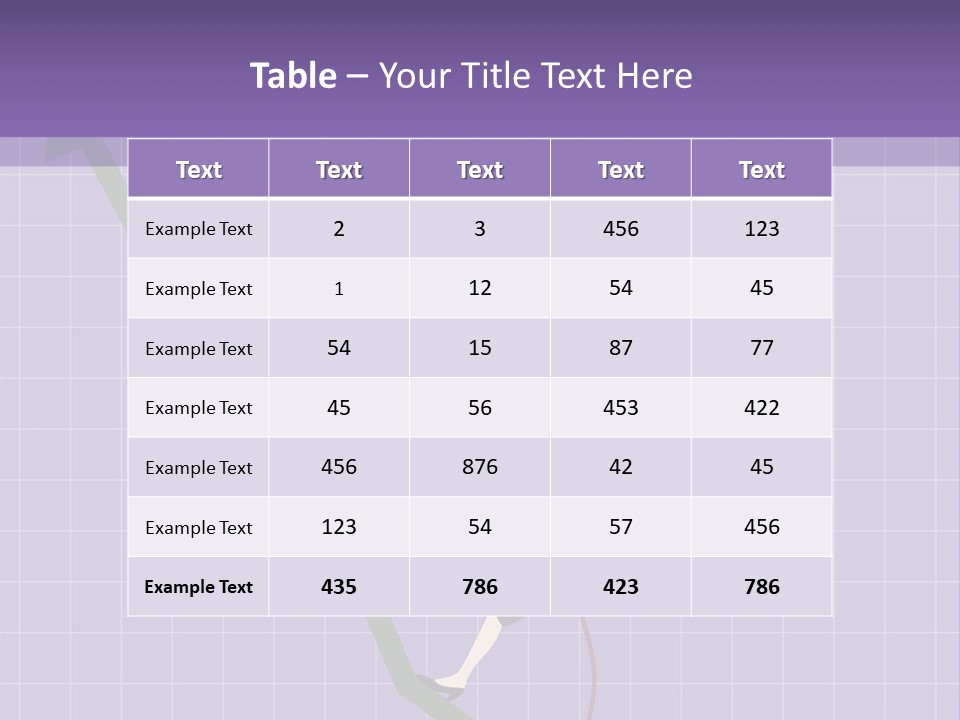 A Business Woman Climbing Up A Graph Bar PowerPoint Template