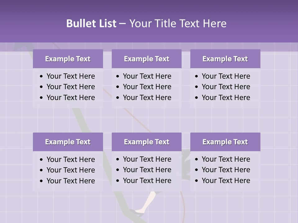 A Business Woman Climbing Up A Graph Bar PowerPoint Template